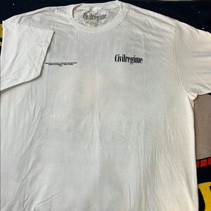 Civil Regime White Tee